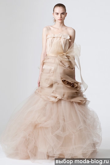 Свадебное платье от Vera Wang