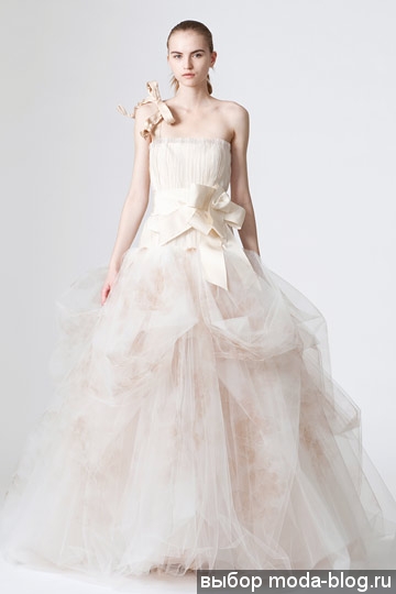 Свадебное платье от Vera Wang